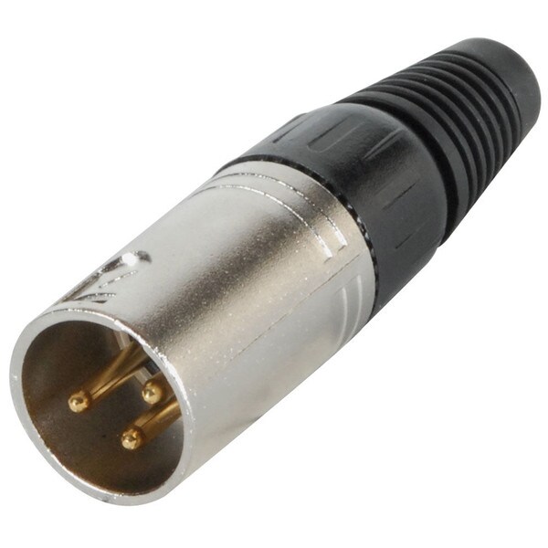 Main product image for XLR Male Cable Mount Nickel Connector 092-362